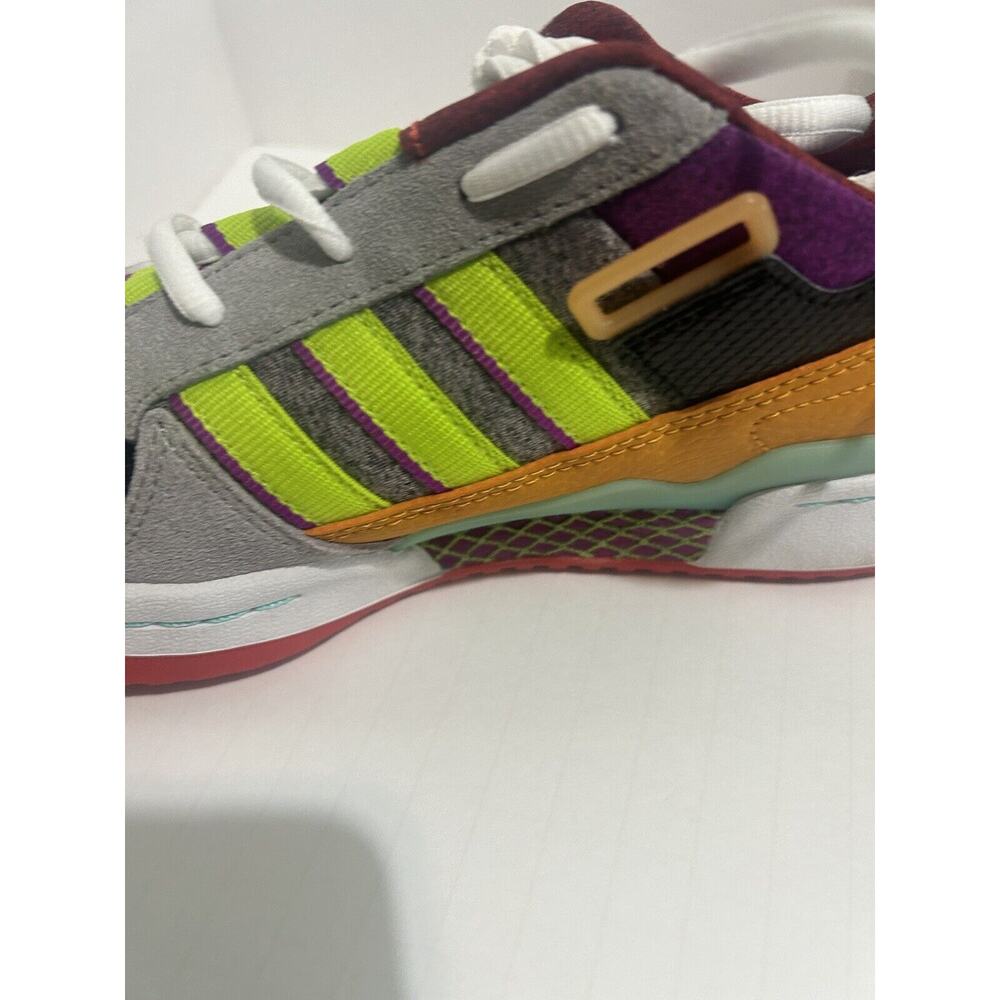 Size 7.5 -women’s adidas Forum Low x S.E.E.D. Multi 2021 Rare - Picture 14 of 16